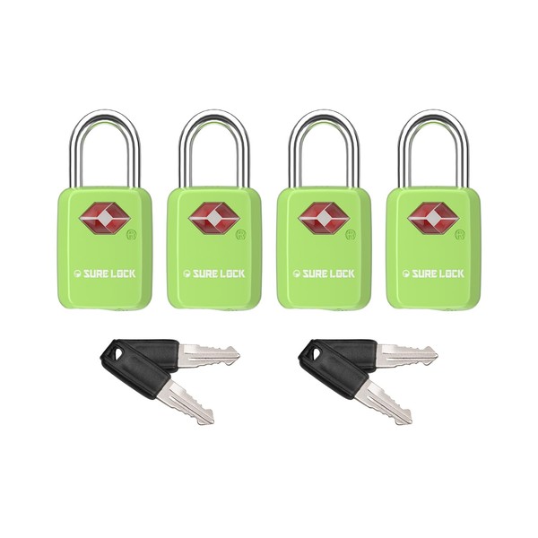 Sure Lock TSA Approved Luggage Locks Mini Size Lock with