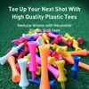 Golf Tees Plastic Golf Tees Tee Set for Driver Value
