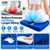 Ergonomic Seat Cushion for Everyday Sitting – Contoured Center Cutout