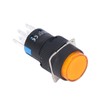 25Pcs Momentary Push Button Switch Self Locking 8 Pin Round