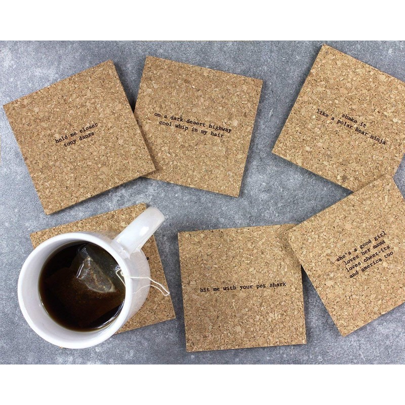 Greatest Hits Mistaken Lyrics Coasters