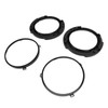 7Inch Round Headlight Mounting Retaining Bracket Ring Set with Headlight
