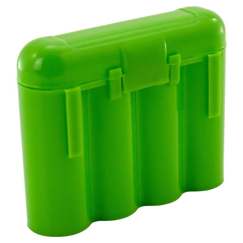 100 EBC Battery AA AAA CR123A Green Battery Holder Storage