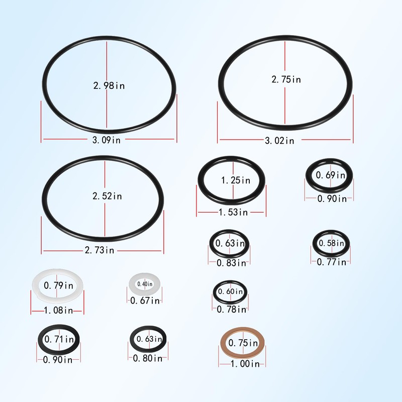 328.12031 Floor Jack Seal Replacement Kit for Sears Craftsman 2