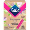 Saba Tampones V-eco con Aplicador Reusable 7 piezas