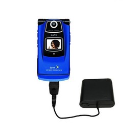 Portable Emergency AA Battery Charger Extender Suitable for The Sanyo Katana SCP 6600 - with Gomadic Brand TipExchange Technology