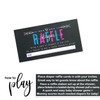Gender Reveal Diaper Raffle Tickets (25 Cards) Games for Baby