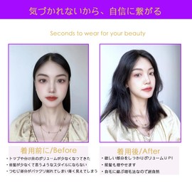 Part Wig 100% Human Hair Exclusive Hair Whorl Hair Crown Hair Women's Wig Hairpiece Hair Weaving Thin Hair Full Hand Planted Human Hair Real Artificial Scalp Misses Natural Short Hair Whole Top Wig