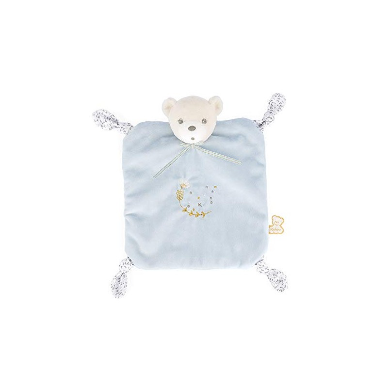 Kaloo Perle - 4 knots Comforter Bear - Blue -