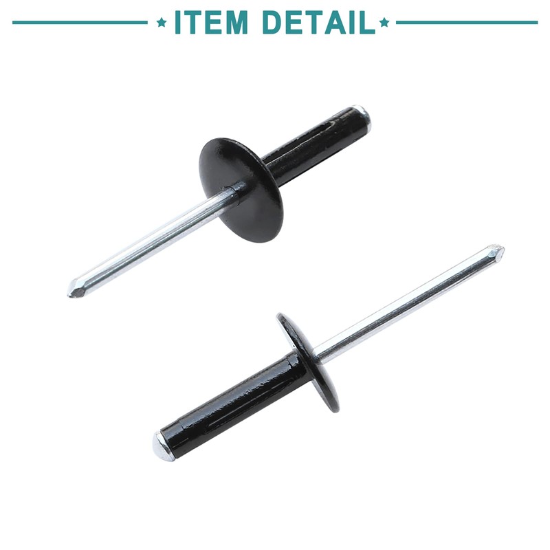 ACROPIX Blind Rivet Grip Round Head 4.8mm x 21mm Cap