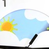 NRS Healthcare Day and Night Graphics Analogue Wall Clock (Eligible
