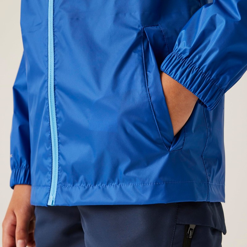 Regatta Bambini Bambini pack It giacca ripiegabile impermeabile Shell, traspirante