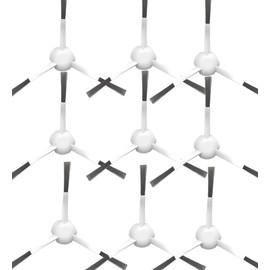 YBVABEX Side Brushes Compatible with Dreame L20 Ultra, L10 & D10 & D9 Series Robot Vacuums – 9 Pack Durable Corner Cleaning Accessories