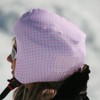 COOLCASC PINK/WHITE HOUNSTOOTH Multisport Helmet Cover