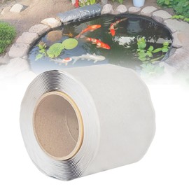 Pond Liner Repair Kit, 4" X 20' Waterproof Pond Liner Seam Tape Thick Double Sided Butyl Sealant for EPDM Outdoor Fish Ponds Liner Repair Wide Long-Lasting Easy to Apply