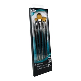 Royal & Langnickel R&L Zen Series 5/Brush Set 432 All Media