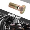 A ABSOPRO 1 Piece M8 x 1.25 Banjo Bolt Brake