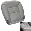 NLQR Front Driver Side Bottom Replacement Leather Seat Cover Compatible