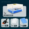 Kardrepair - Card Repair/Restoration Humidor Kit - Includes 2 Acrylic