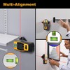 PREXISO 2-in-1 Stud Finder with Laser Level, Rechargeable Multi Surface