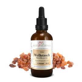 Frankincense Tincture - 50 ml, Boswellia Serrata Drops, 1:4 Extract, Top Premium Quality, Made in Austria, Vegan