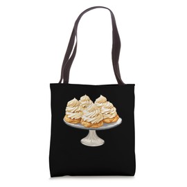 Cream Puffs On A Table Tote Bag
