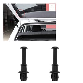 EMSea 4PCS Car Boot Parcel Shelf Clips Pins 1M6867574A Compatible with Q5 SQ5 8R MK1 A3 S3 8P A3 S3 8V Q2 Q3 Boot Parcel Shelf String Clips Hook Holder
