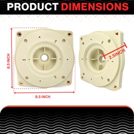 Swimables 356012 Seal Plate Replacement Compatible with SuperFlo & SuperFlo VS/VST, Pinnacle High Flow, Sta-Rite SuperMax Pentair Pool Pump | Easy-to-Install | Stops Water Leaks & Extends Pump Life