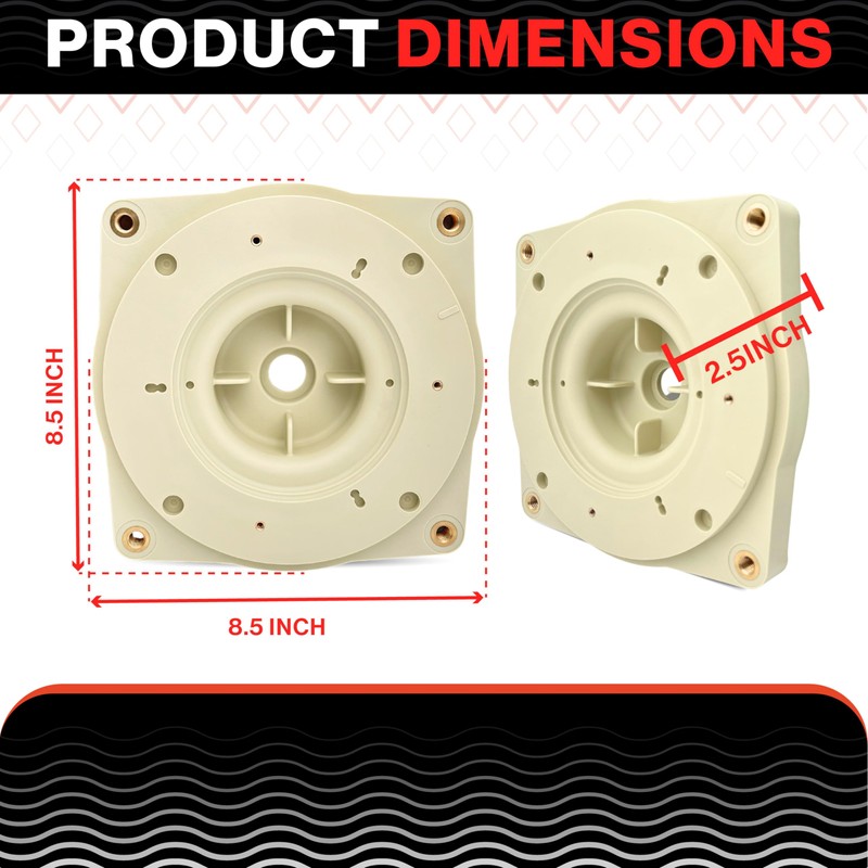 Swimables 356012 Seal Plate Replacement Compatible with SuperFlo & SuperFlo