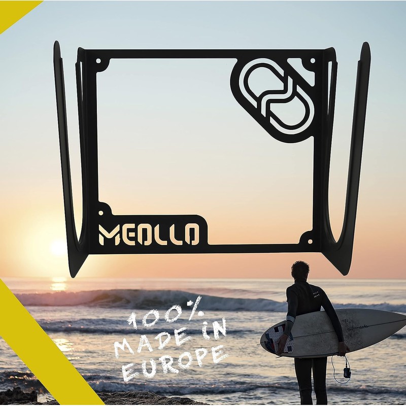 MEOLLO Surfboard Wall Mount (100% Steel)