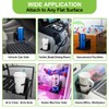 Spurtar Spurtar 2pcs Car Cup Holder Fit Most Size Mugs Water Bottle Drink 60-100MM Adjustable Folding Wall Car Desk Cup Holder for Trucks, RVs, Vans, Boats, Campers, Caravans