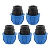 5PCS Plumbing Fittings Water Pipe Quick Connector Coupling Kit Female