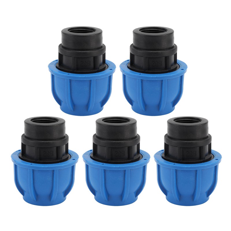 5PCS Plumbing Fittings Water Pipe Quick Connector Coupling Kit Female
