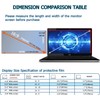 PYS 2 Pack Blue Light Screen Protector Laptop 13.3 Inch,