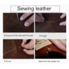 Unbranded Curved Heavy Duty Sewing Needles Pack, Great For Leather