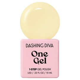 Dashing Diva Nail One Gel Color, Butter Cream, 10ml, 1 Piece / 데싱디바 네일 원젤 컬러, 버터 크림, 10ml, 1개