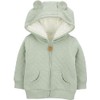 Simple Joys by Carter's Baby Hooded Sweater Jacket with Sherpa