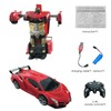 Transforming RC Car with Remote Control, 360° Rotation Light Music