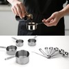11-Piece Measuring Spoon Set, Stainless Steel Measuring Cup, Stainless Steel,