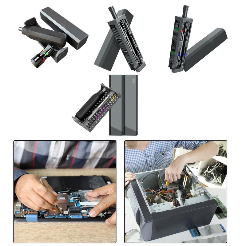 TOOLSAVING 40-in-1 Screwdriver Set, Precision Screwdriver, Replacement Screwdriver, Driver Bit,