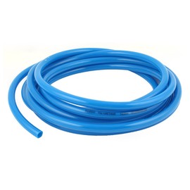 sourcingmap 12mm OD x 8mm ID PU Pneumatic Air Tubing Pipe Hose 6M 20ft Blue