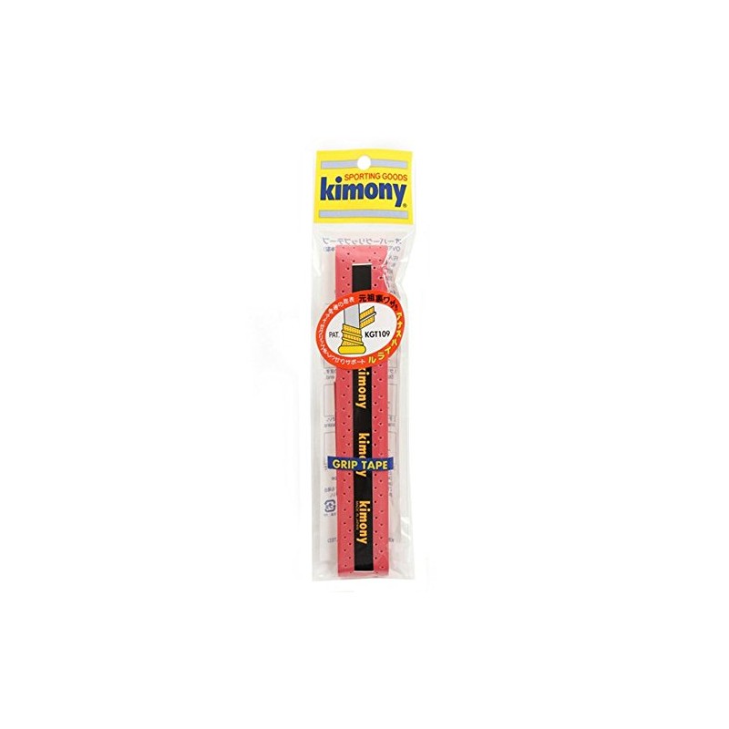 kimony KGT109 RD Ana Spiral Grip Tape, Red