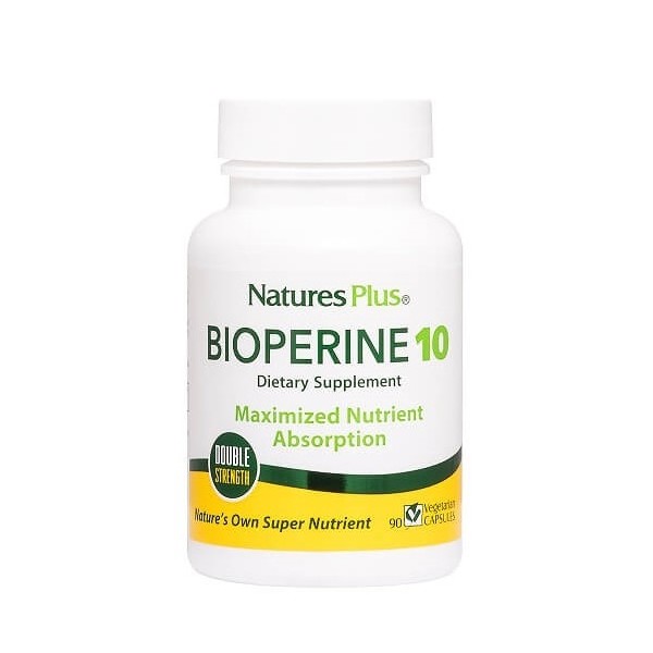 Nature's Plus Bioperine 10mg, 90VCaps