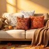 Benjia Autumn 20x20 Cushion Covers Set of 2, Fall Pumpkin