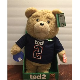 Commonwealth Ted 2 AnimaTeddy Bear Explicit Doll in Jersey, 16". With Sound ,NEW!