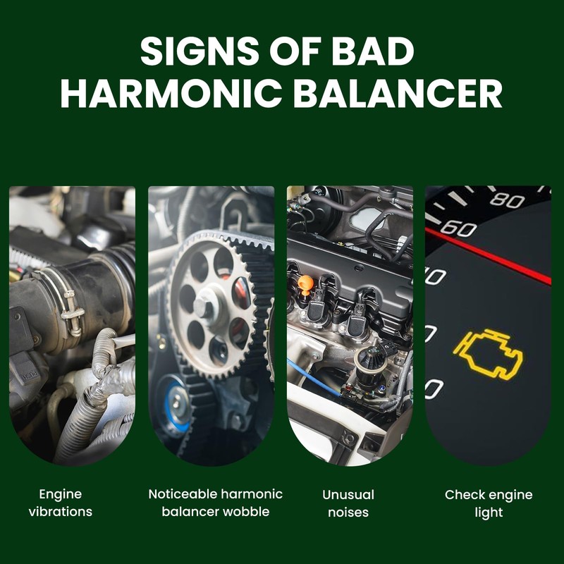MOCA 594-784 Harmonic Balancer Compatible with 2005-2008 for Mini Cooper