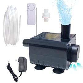 Upgraded Small Condensate Pump for Dehumidifier, Max 7ft Lift, Drain Pump with Water Level Sensor, 12V Condensate Pump with Overflow Alarm Kit For Commercial Ice Maker/Portable AC Unit/HVAC/Air Cooler