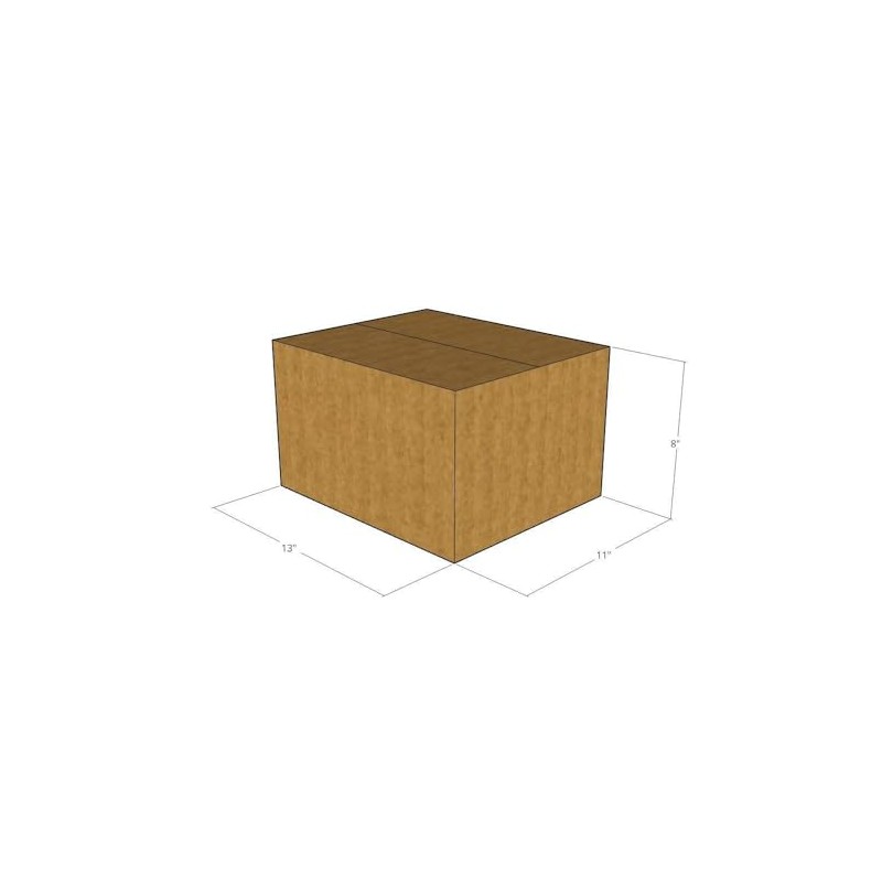 E1 Packaging 13" x 11" x 8" Corrugated Boxes 32