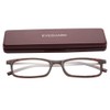 EYEGUARD Reading Glasses with Portable Case Slim Mini Pocket Readers