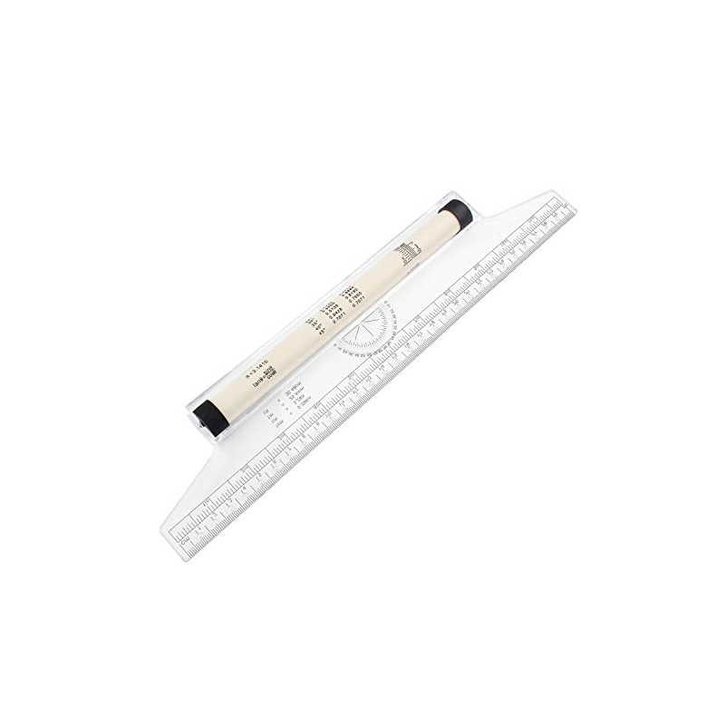 MyLifeUNIT - Regla de dibujo paralela multiusos, 30.5 cm, Plástico,